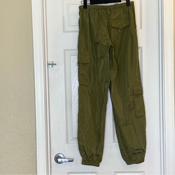 Tiger Mist Trinity Parachute Cargo Pants Size XS Olive Green Color - Picture 2 of 11